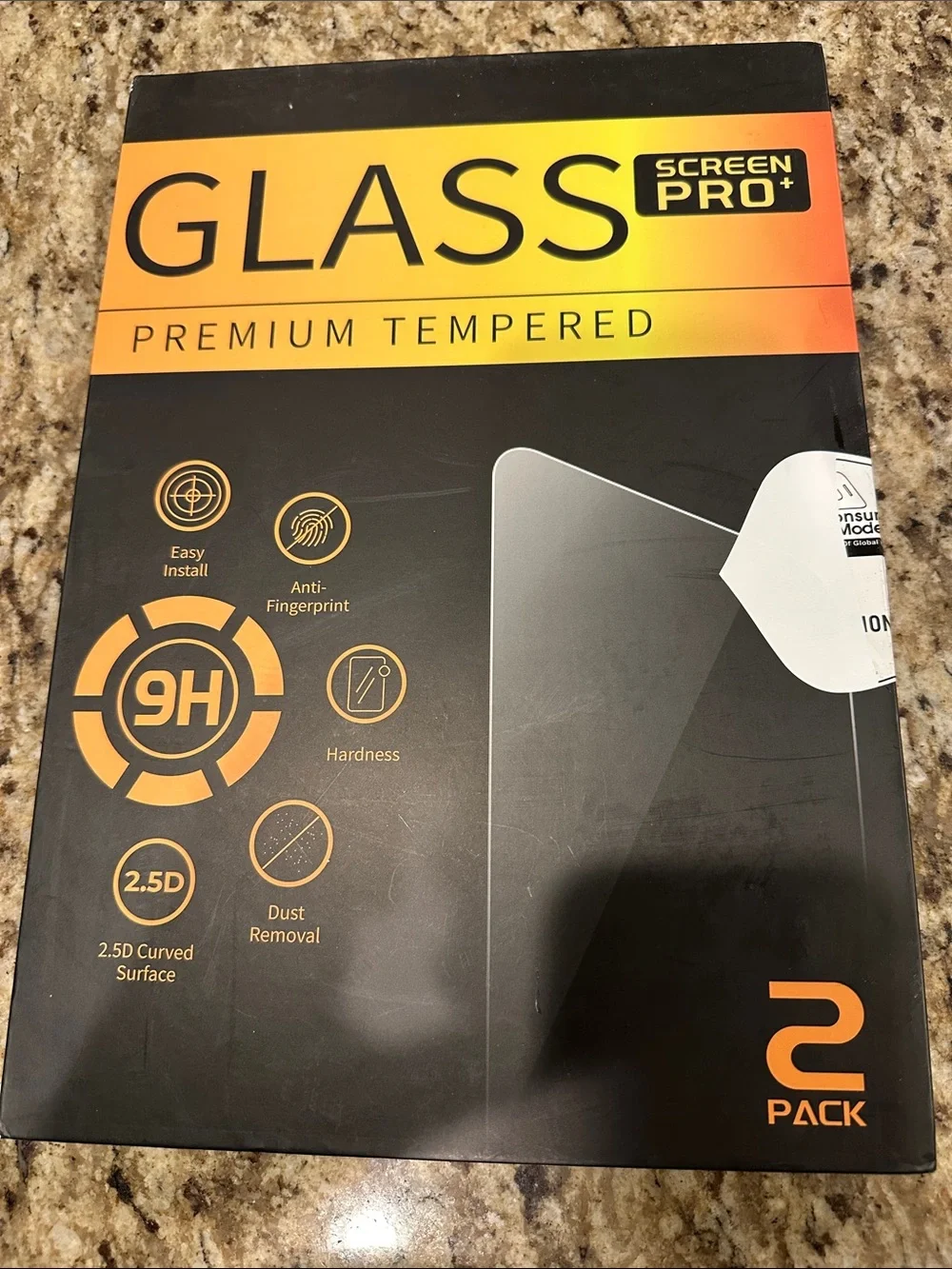 Tempered Glass Screen Protector for Tablet - Clear